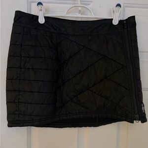 Smartwool Black Quilted Skirt - Large